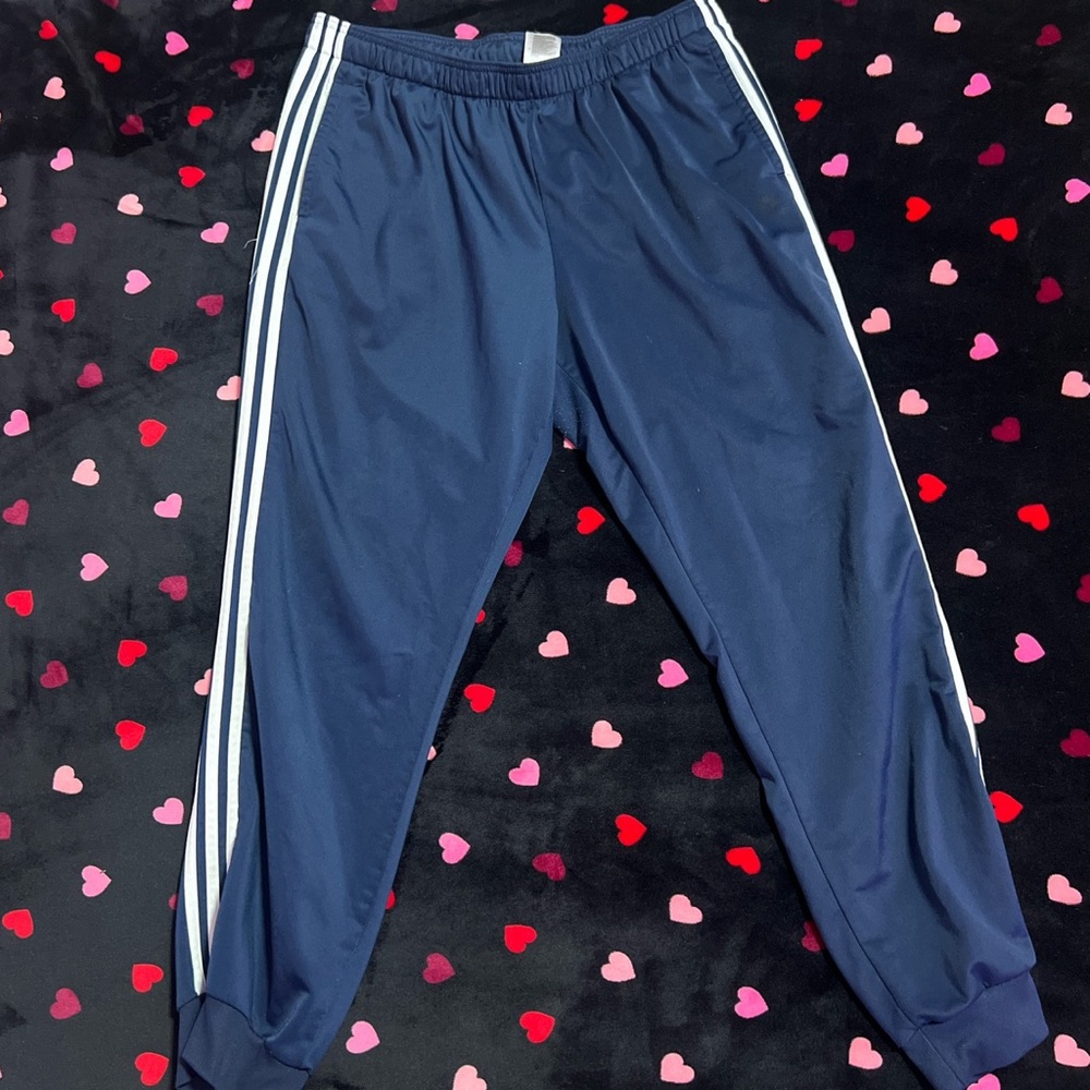vintage windbreaker adidas dad pants/joggers